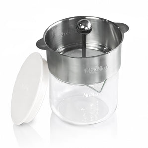 Colador para Bebidas Vegetales con Jarra de Vidrio MioMat StrainMate - Preventa
