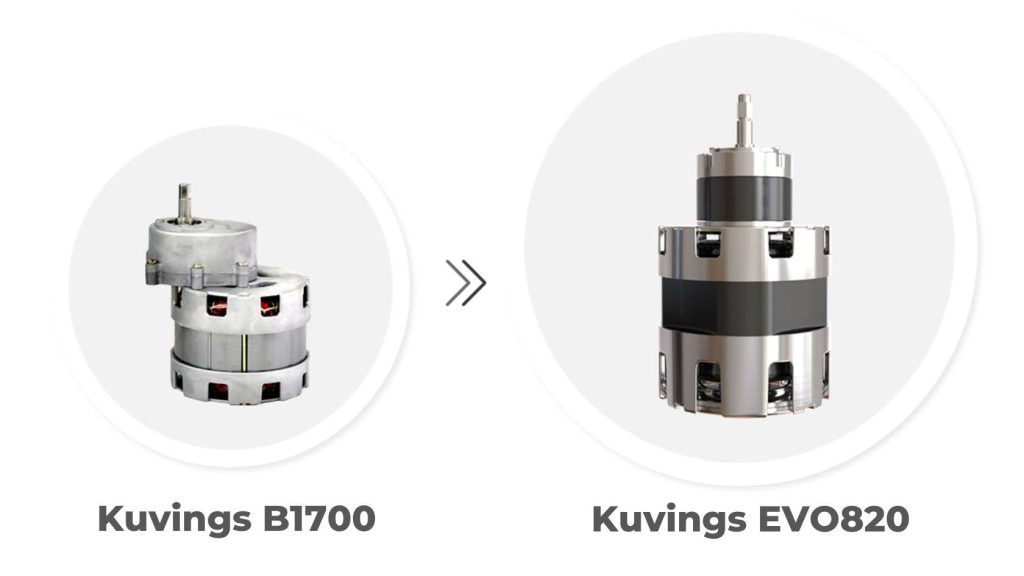 Diferencias entre Extractores de Jugo Kuvings b1700 y evo820 3