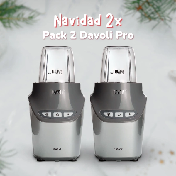 Pack Doble Davoli Pro Licuadora 1000 Watts