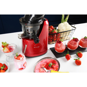 Extractor de jugo prensado en frío completo – Kuvings B1700 – Color Rojo