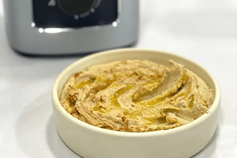 Hummus de Garbanzos en Davoli Power Blender